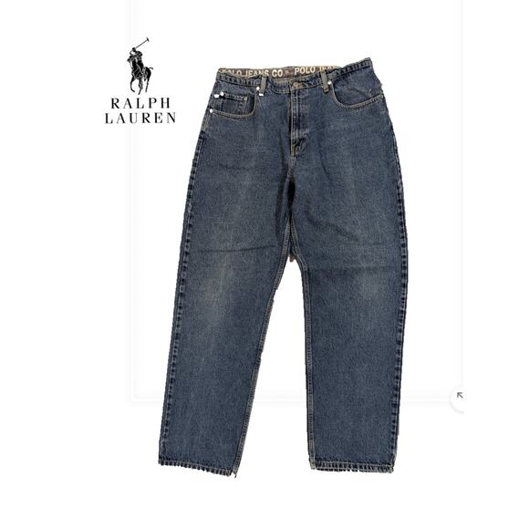 Ralph Lauren Polo Denim Jeans 38/34 - Picture 3 of 5